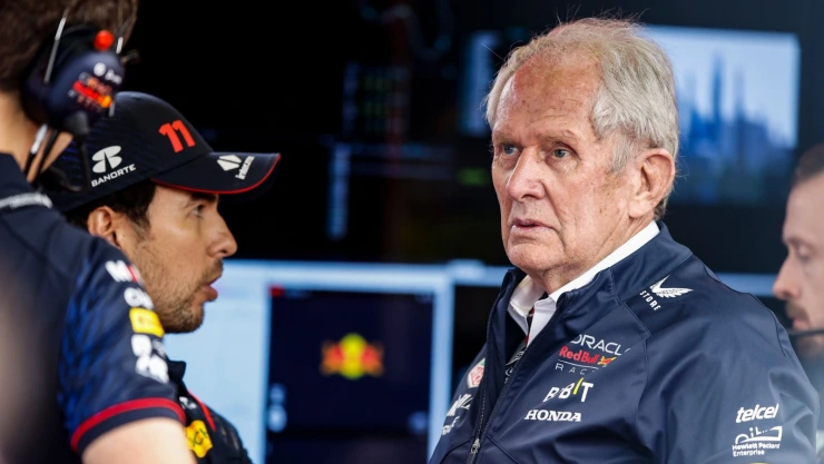 ¡Pide perdón! Helmut Marko se disculpó con Checo Pérez tras comentarios ofensivos