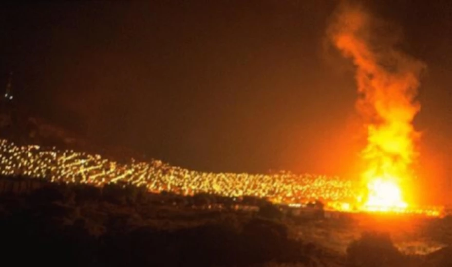 La explosión se registró en una planta de Pemex