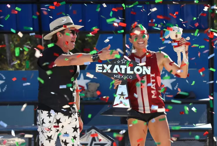 Mati Álvarez es TETRACAMPEONA de Exatlón México 2024