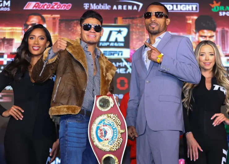 Emanuel Vaquero Navarrete pelea Robson Conceicao boxeo