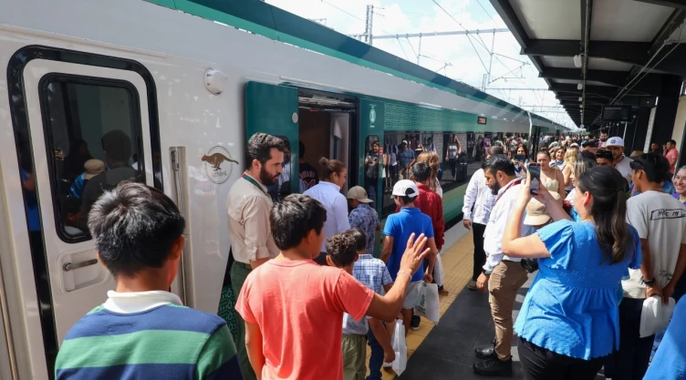 Vagón del Tren Maya.