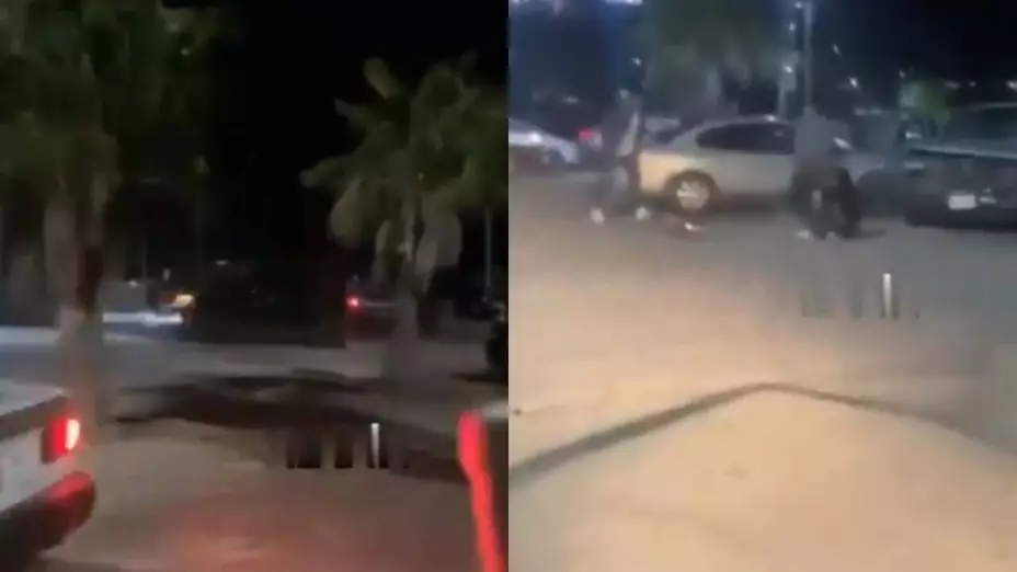 Hombre atropella a su ex novia en Nuevo León