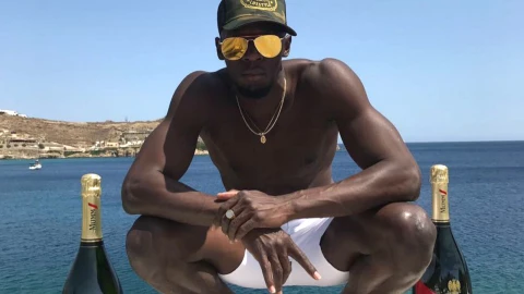 Así son las exóticas vacaciones en el Caribe de Usain Bolt