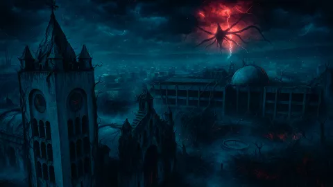 Así se vería Tuxtla Gutiérrez si fuera un escenario de Stranger Things