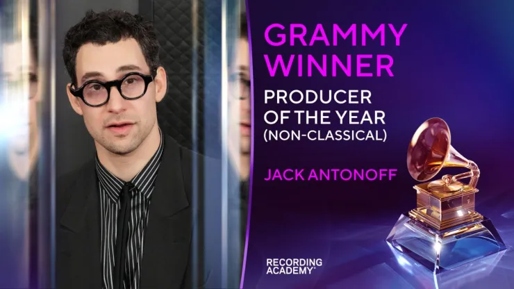 Jack Antonoff gana como Productor del año NO clásico en Premios Grammy 2024