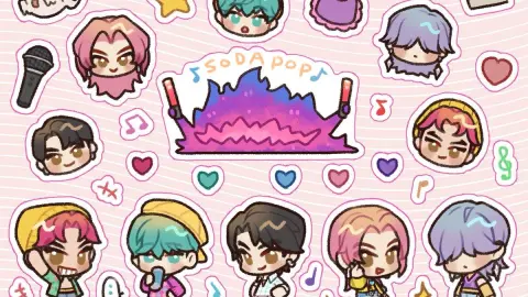 Fondo de pantalla de Saja Boys chibi