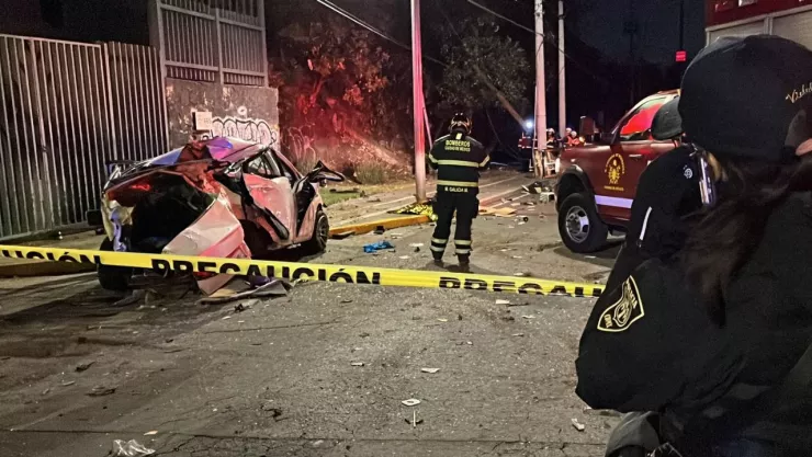 CDMX: Fuerte choque en Coyoacán deja a un repartidor muerto sobre Av. Delfín Madrigal