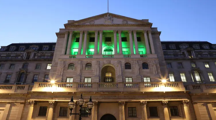 Banco de Inglaterra sube tasa de interés septiembre