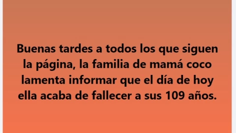 mamá coco familia lamenta su muerte