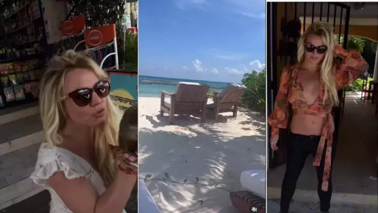 Britney Spears visita Playa del Carmen y celebra un año de libertad