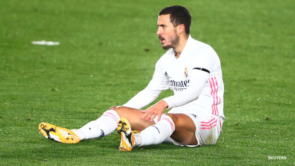 Eden Hazard se lesiona nuevamente