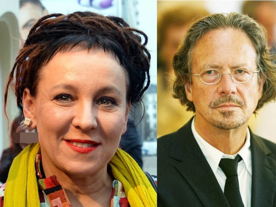 Olga Tokarczuk y Peter Handke