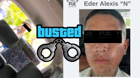 Hombre agrede a turista en el aeropuerto de Cancún por usar Uber; lo detienen.jpg