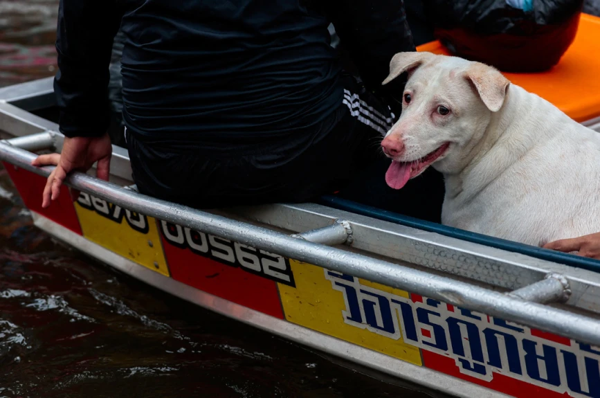 Inundaciones en Bangkok