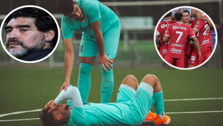 Maradona lo impulsó y una lesión lo alejó de jugar, pero ahora es tricampeón de México