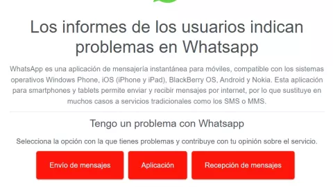 Usuaros reportan fallas de WhatsApp a nivel mundial hoy 2 de agosto de 2023