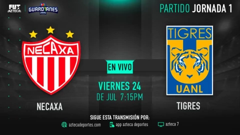 ¡EN VIVO! Necaxa vs Tigres UANL en Guardianes 2020