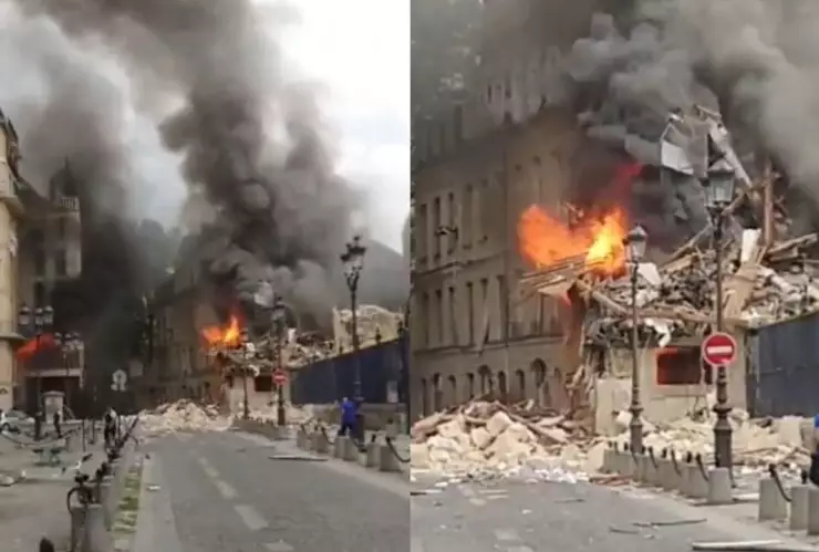 VIDEO Explosión en París