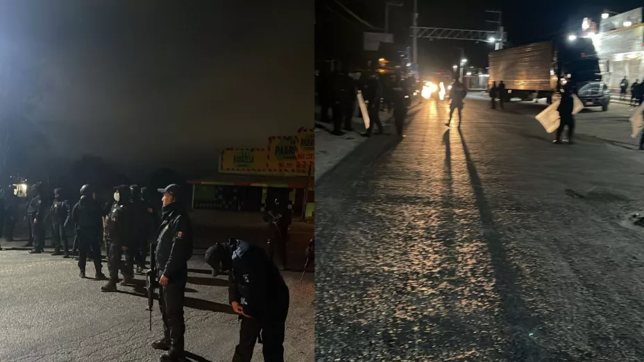 Bloqueos en Comitán 