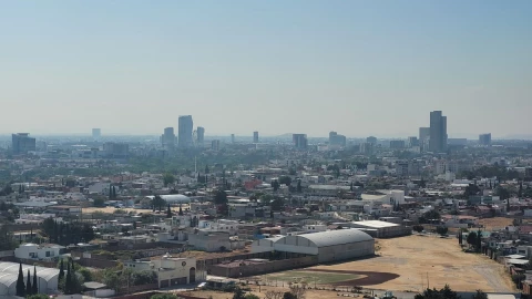 Puebla amanece con mala calidad de aire