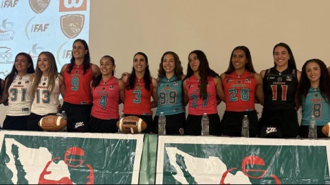 Selección Mexicana femenil de Tocho Bandera para los World Games 2025 en Flag Football