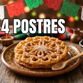 4 ideas de postres que puedes llevar a la noche mexicana el 15 de septiembre