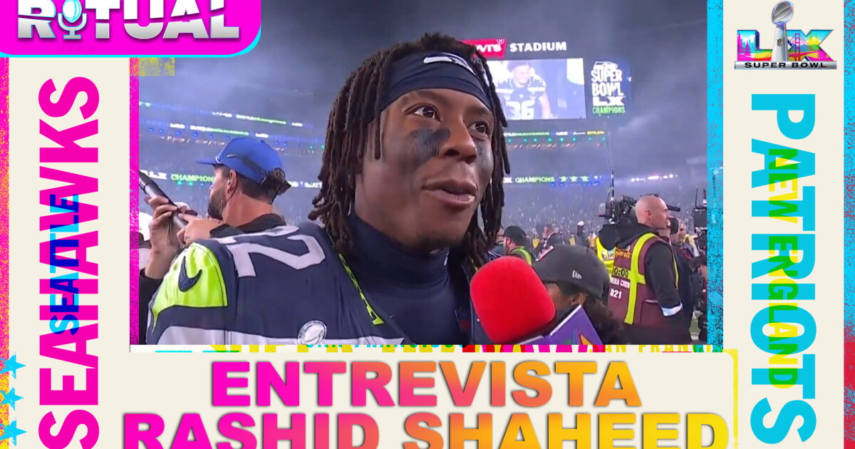 F Rashed 2 Entrevista a Rashid Shaheed | Campeón del Super Bowl LX con los ...