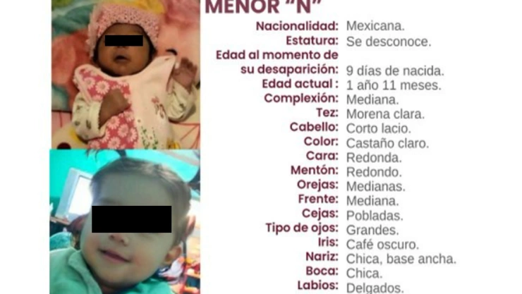 desaparece menor 9 días nacida tepeaca