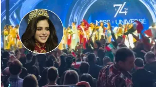 La mexicana reaccionó con elegancia ante los abucheos en su coronación