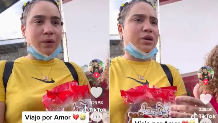 Mujer deja su país en busca del amor y la rechazan.