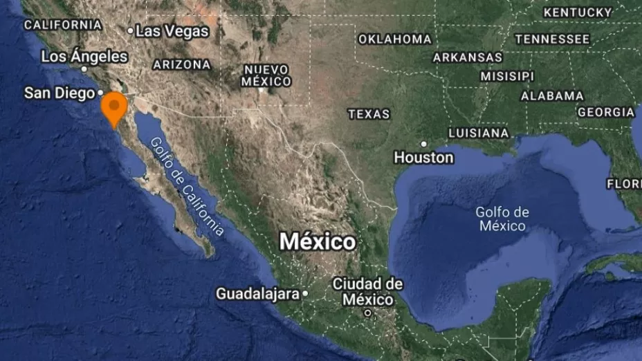 Ssismo en Baja California