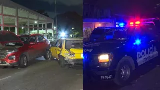 Balacera en Tonalá y aparatoso choque en Guadalajara marcan una noche de caos en la ZMG