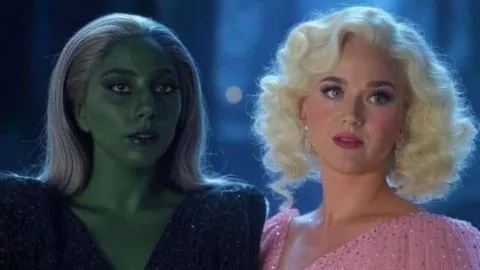 Lady Gaga y Katy Perry, imagen creada con Inteligencia Artificial.