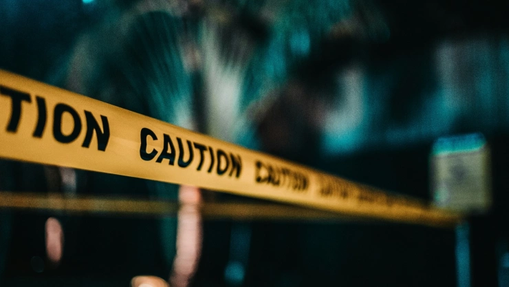 Cinta de escena del crimen.