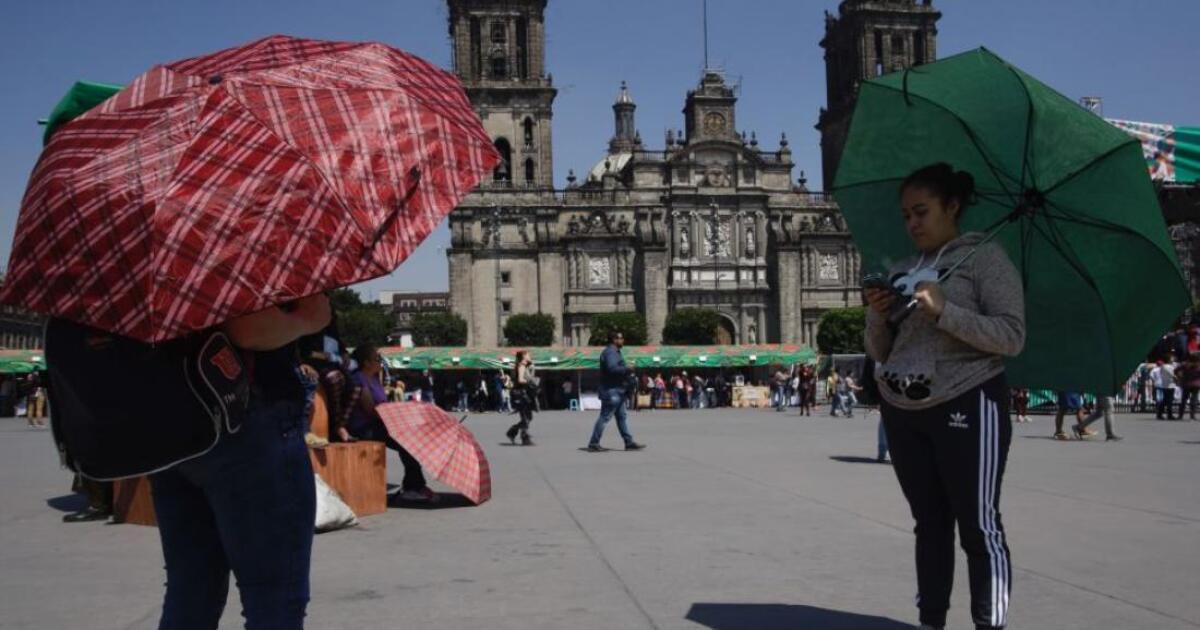 Clima hoy CDMX: tendrán altas temperaturas nueve alcaldías