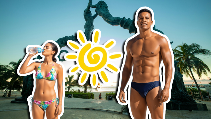 ¡Prevente! Esta será la hora con más CALOR en Playa del Carmen este 25 de agosto de 2025.jpg