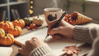 Este Día de Acción de Gracias escribe en tu journal: Utiliza este prompt para agradecer HOY, jueves 27 de noviembre de 2025