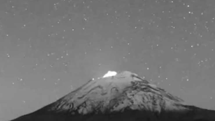 Volcán Popocatépetl 25 marzo 2026