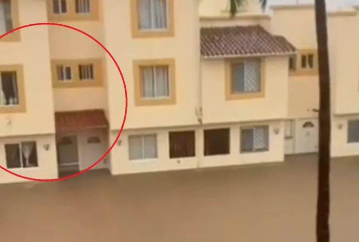 video fantasma inundaciones acapulco novia huracán john
