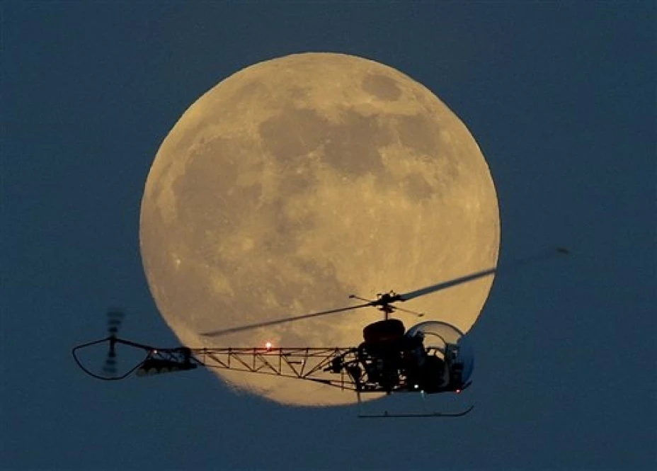 La llamada superluna parece 14% más grande de lo normal