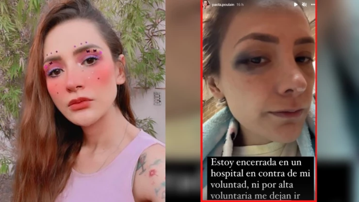 Paola Poulain sale golpeada en redes 