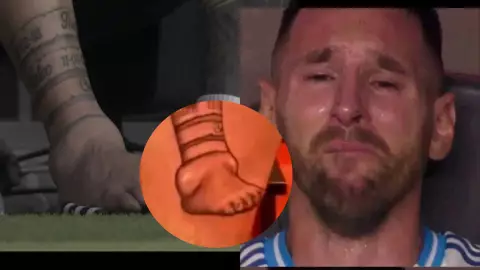 ¿Verdadero fanático_ Fan se tatúa tobillo lesionado de Messi y se viraliza.jpg