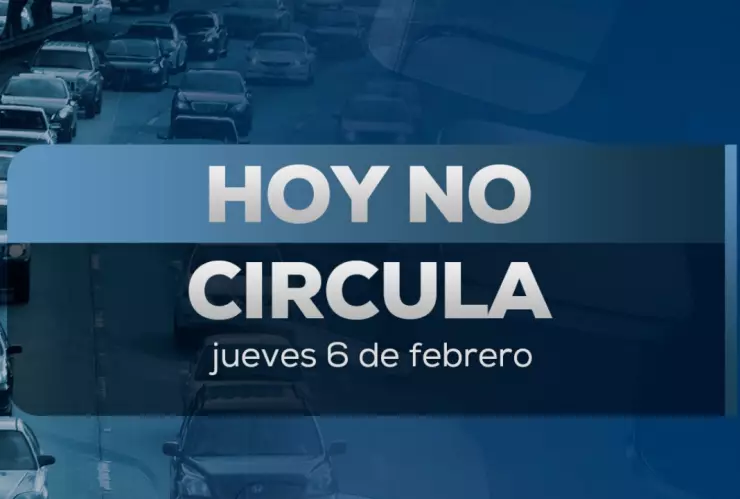 Hoy No Circula programa vigente en febrero 2025