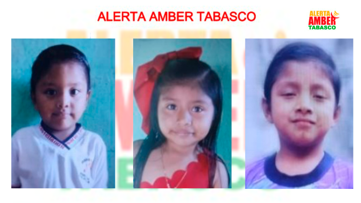 Alerta Amber Tabasco: 3 hermanos desaparecieron en Villa Vicente Guerrero, Centla
