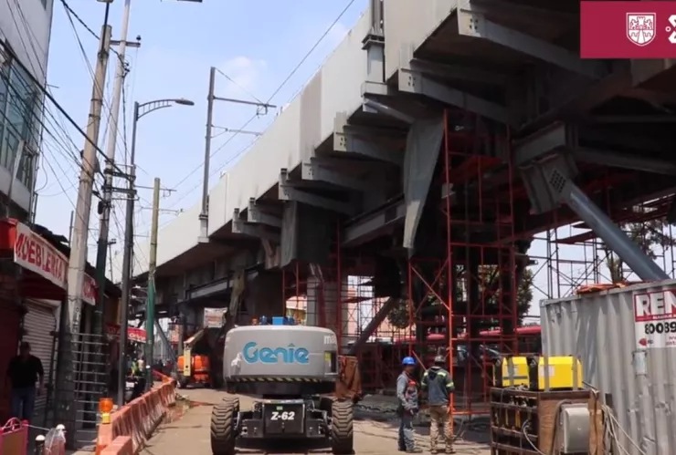 Martí Batres anuncia reconstrucción de tramo elevado de la Línea 12 del Metro CDMX, ¿cuánto tardará?