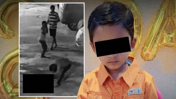 Maltrato infantil en la India.