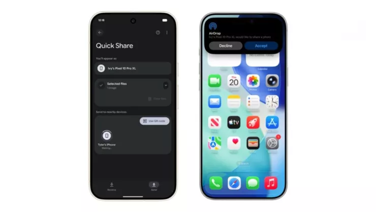 ¡AirDrop ya funcionará en dispositivos Android! De esta manera puedes intercambiar archivos