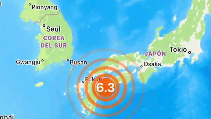 ¡Otro temblor! Así fue el sismo de magnitud 6.4 sacude a Japón; descartan tsunami