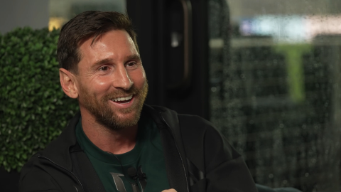 Lionel Messi entrevista Luzu TV