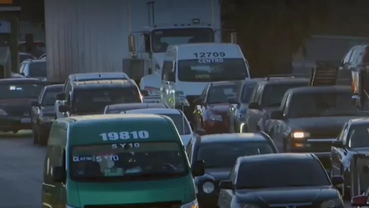 Tráfico en Tijuana este 23 de octubre de 2025
